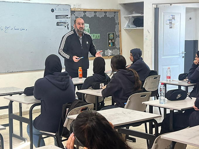 اسبوع التسامح في مدرسة الرازي الاعدادية- جلحولية